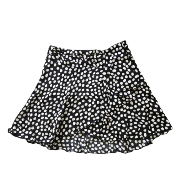 NWOT Zara Polka Dot Mini Skirt High Waisted Medium - Picture 2 of 4